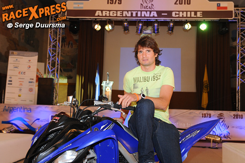 Quad rijder Marco Patronelli